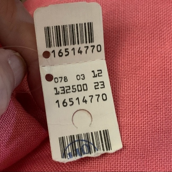 Nwt Talbots Coral Linen Side Zip Pants Size 20 - Picture 5 of 7